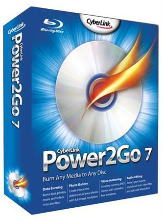 CyberLink Power2Go Deluxe 7.0.0.1827 + DVD Menu Template Pack