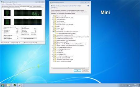 Windows 7 Ultimate SP1 x86 ru-RU Lite & Mini