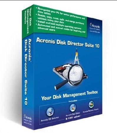 Acronis Disk Director Server v 10.0.2169 (x32/x64/RUS) -  /Unattended + Boot CD