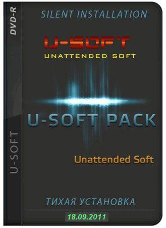 U-SOFT Pack 18.09.11 (x32/x64/ML/RUS) -  /Unattended