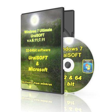 Windows 7 x64-32 Ultimate UralSOFT v.v.6.11;7.11 (2011/RUS)