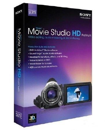 Sony Vegas Movie Studio HD Platinum v 11.0.283 with DVD Architect Studio v 5.0 Build 156