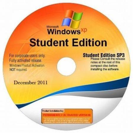 Microsoft Windows XP SP3 Corporate Student Edition December (2011/ENG/RUS/X86)