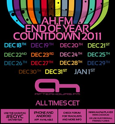 AH.FM presents - End of Year CountDown 2011 