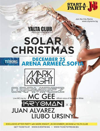 Mark Knight & D.Ramirez - Live @ Arena Armeec, Solar Christmas