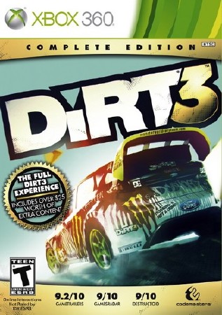 DiRT 3 Complete Edition (2012/RF/ENG/XBOX360)