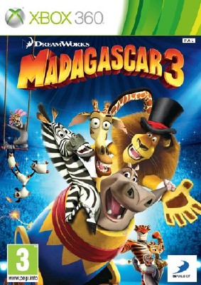 Madagascar 3: The Video Game (2012/RF/RUS/XBOX360)