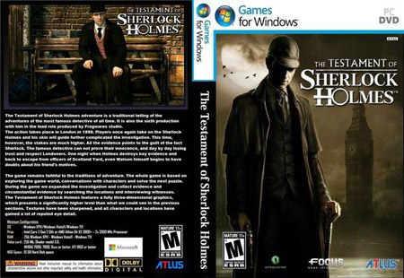 The Testament of Sherlock Holmes (PC/2012/RePack MixGames/RU)