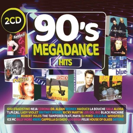 90s Megadance Hits 2CD (2018)