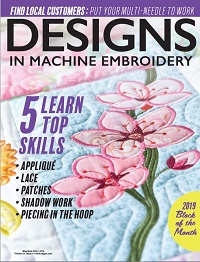 Designs in Machine Embroidery 116 2019  