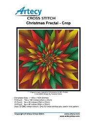 Artecy Cross Stitch - Christmas Fractal 