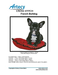 Artecy Cross Stitch - French Bulldog