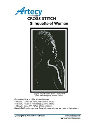 Artecy Cross Stitch - Silhouette of Woman