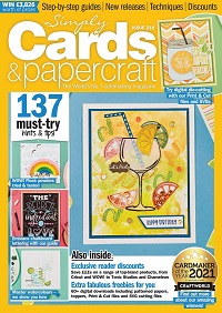Simply Cards and Papercraft 218 2021